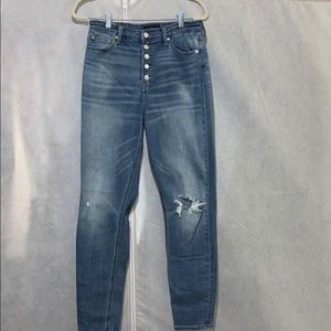 Lucky Brand Skinny High Rise Medium-Light Jeans